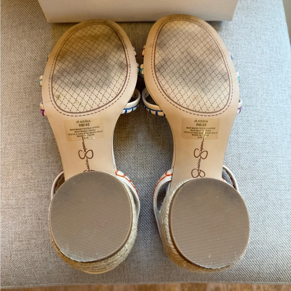 Jessica Simpson Keisha Sandal - Size 9 - Like New - Picture 6 of 8
